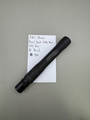 A.N.S Xtreme Paintball Barrel Black-Matte Black 693 Bore AC Thread