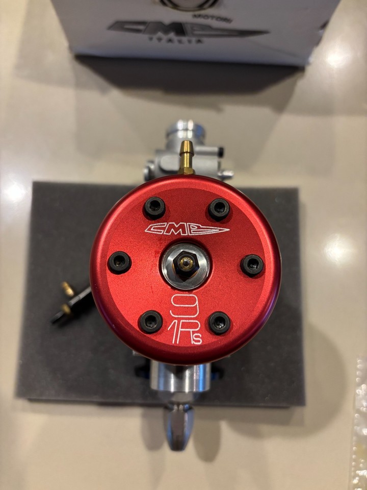 CMB 91 RS 15cc NITRO MARINE ENGINE WITH CARBURATOR, COLLET, NEEDLE ...