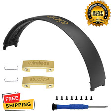 Beats Studio 3 Headphone Headband Hinge Replacement Repair Kit Gray Gold