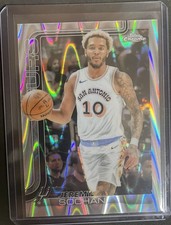2025-26 Topps Chrome Jeremy Sochan RayWave Refractor #239 San Antonio Spurs