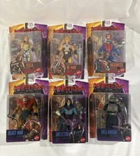 Masters of the Universe Mekaneck Skeletor Skel-Knight He-Man Beast Man & Teela