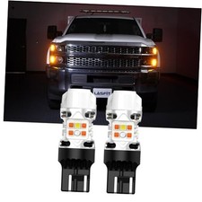 7443 Switchback LED Turn Signal bulbs Customized for 2015-2019 Chevy