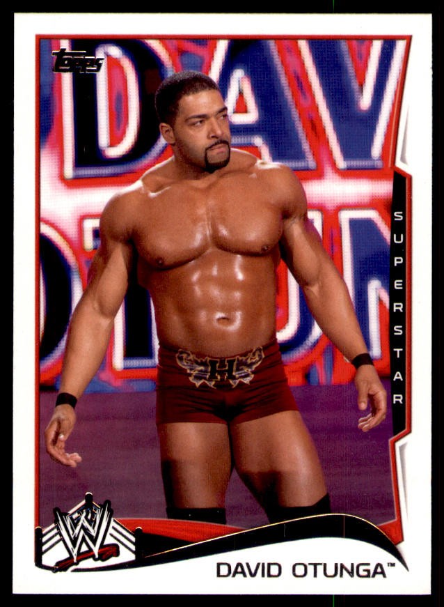 2014 Topps WWE #15 David Otunga