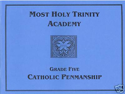 Catholic Penmanship Grade Five