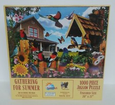 Sunsout Gathering For Summer 1000 Piece Jigsaw Puzzle Size 20" X 27" - Sealed