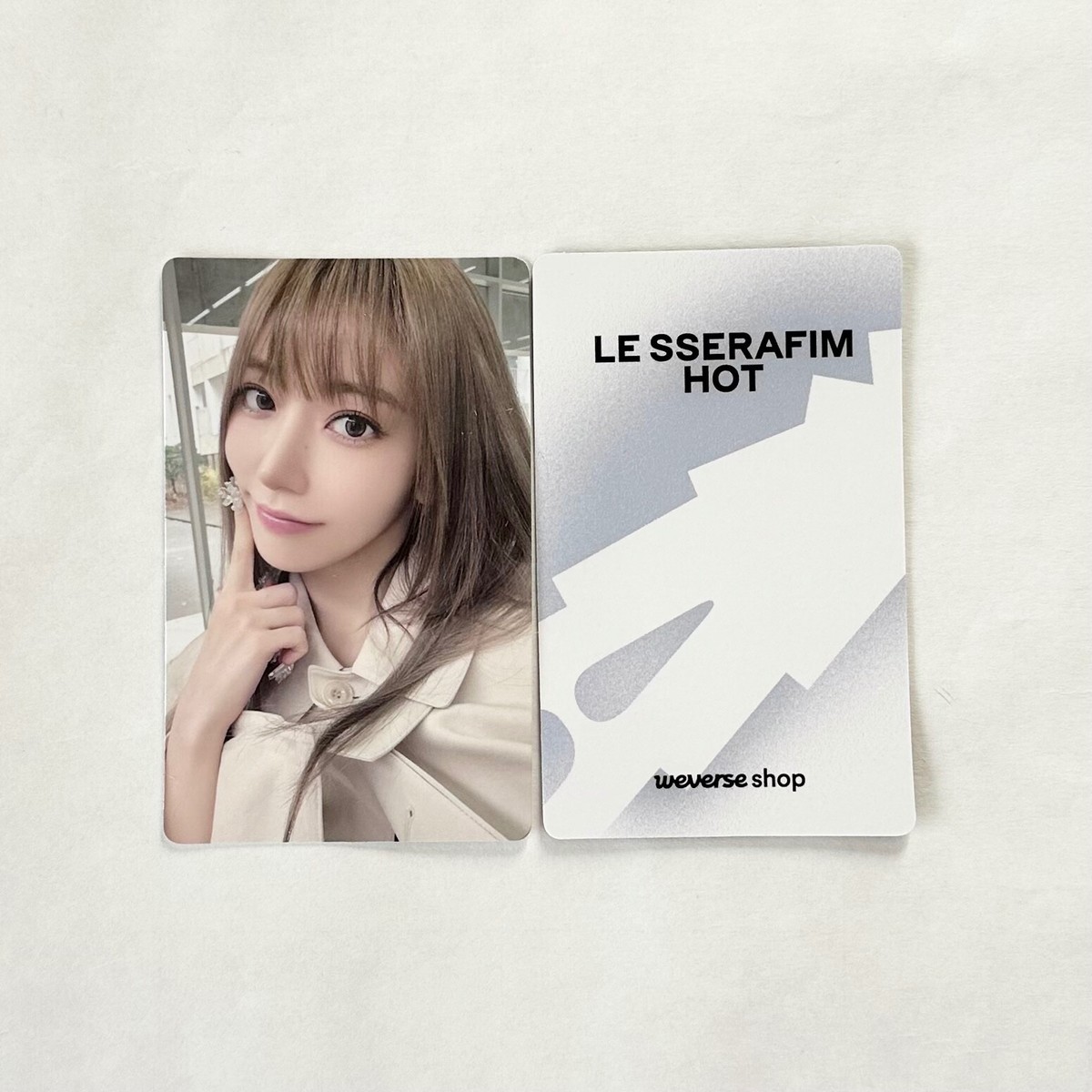 LE SSERAFIM] HOT / COMEBACK SHOWCASE Weverse POB Photocard Chaewon