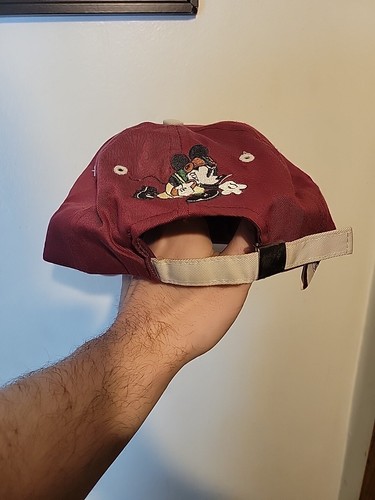 Vintage 1990s Mickey Mouse Strapback Hat - Picture 3 of 6