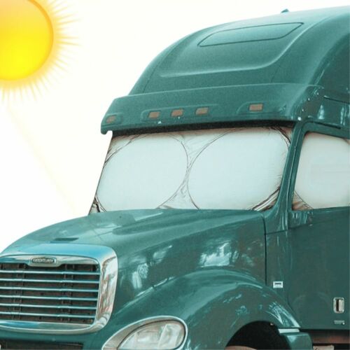 Semi Truck Windshield Sun Shade Truck Windscreen Front Side Window Visor Block - Picture 13 of 13