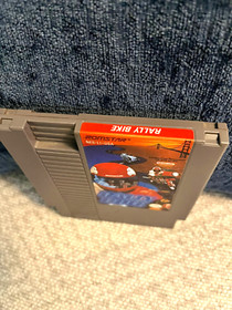 Rally Bike (Nes, Nintendo Entertainment System, 1990) Tested and Working!