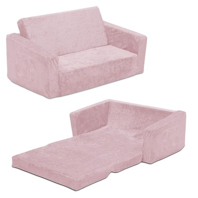 Serta Perfect Sleeper Extra Wide Convertible Sofa to Lounger - Comfy 2-in-1 Flip