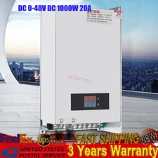 1000W 20A Adjustable Current and Voltage DC 0-48VDC Switch Mode Power Supply