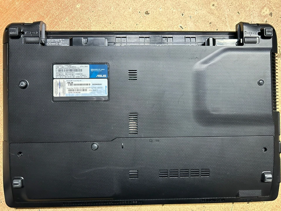 Portatile Notebook Asus X53S i7-2630 6gb ddr 240ssd 15,6" vga 1gb - Immagine 4 di 4