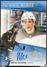 Michael Kesselring 2023-24 SP Game Used Authentic Rookie Auto #249