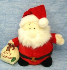 Vintage Santa Claus Plush America Wego 14" Christmas stuffed toy