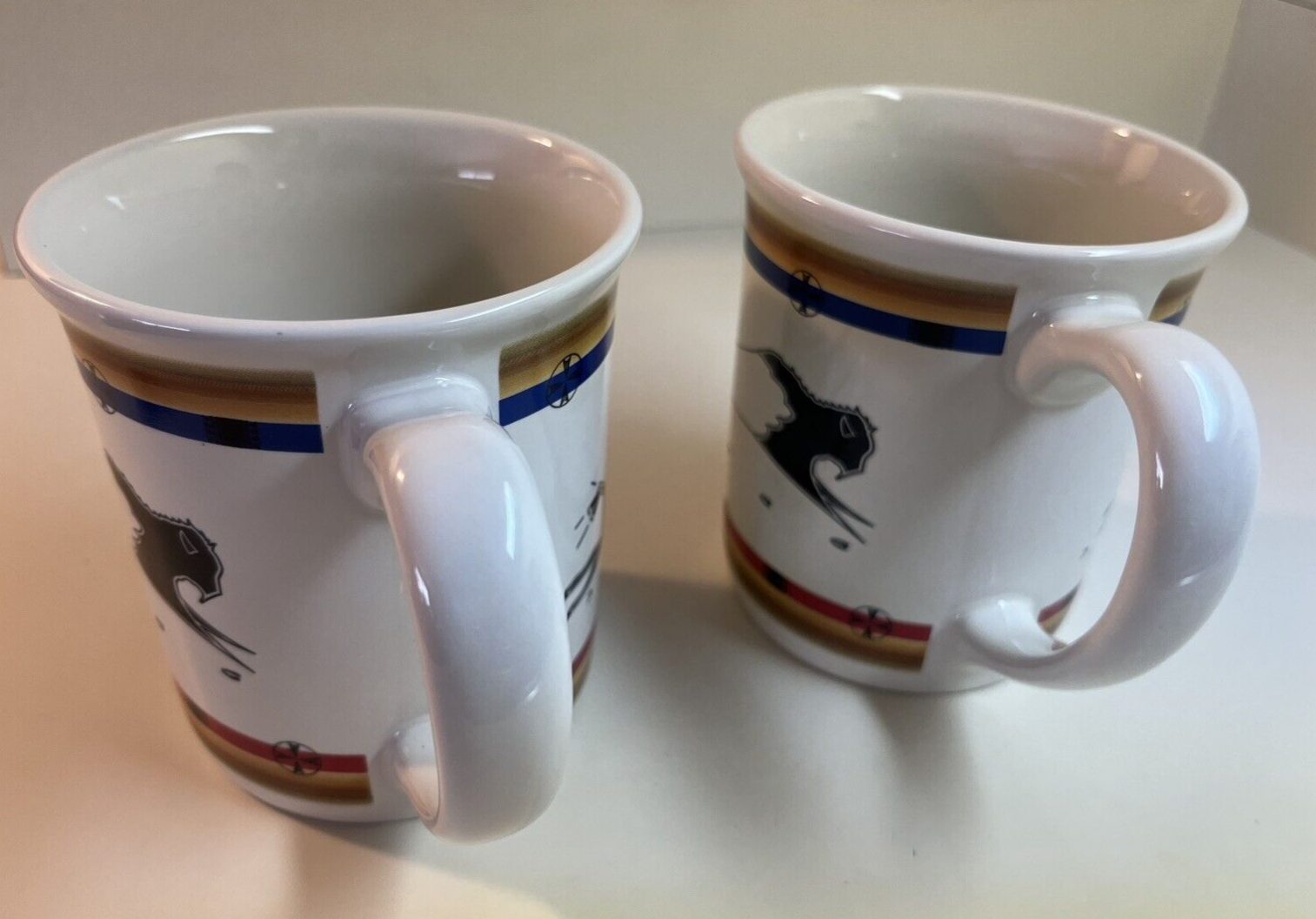 2 Pendleton Woolen Mills Mugs Legendary Lakota Way of Life Buffalo