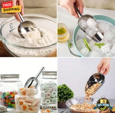 1 pc Stainless Steel Multi-Purpose Kitchen Shovel - Ice, Coffee, Flour & More