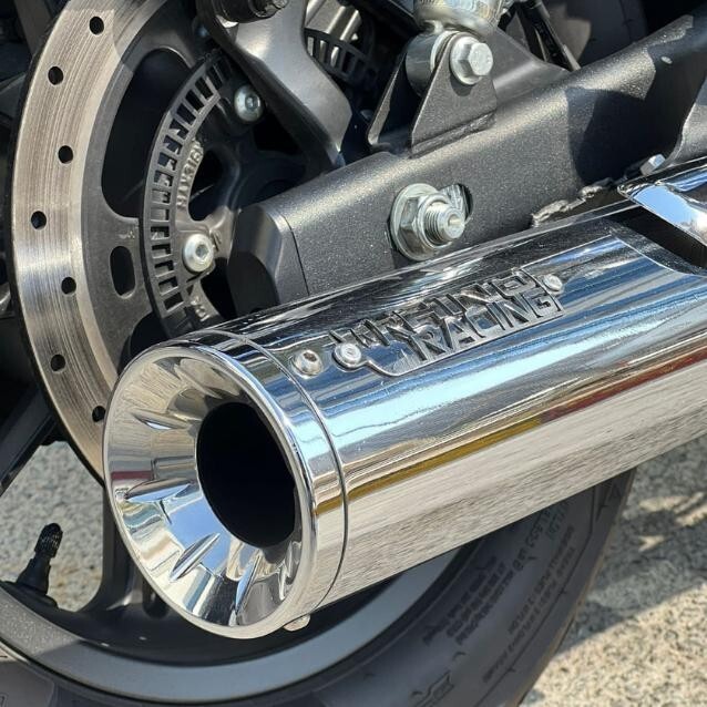 RHINO RACING super meteor650用マフラー　中古 RHINO RACING super meteor650用マフラー 中古 - メルカリ