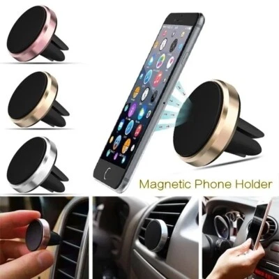 DASHMAG Car Magnetic Phone Holder Air Vent Mount Bracket Universal AirVent Fan Mobile X