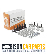 28pcs Engine Undertray Clips Screws Under Cover Rivets for AUDI A4 B8 A5 8T UK
