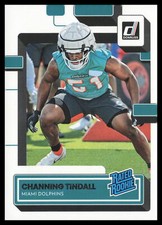 2022 Donruss #392 Channing Tindall Miami Dolphins Football Card
