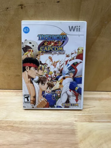 Tatsunoko vs. Capcom: Ultimate All Stars (Nintendo Wii, 2010) Complete CIB Works