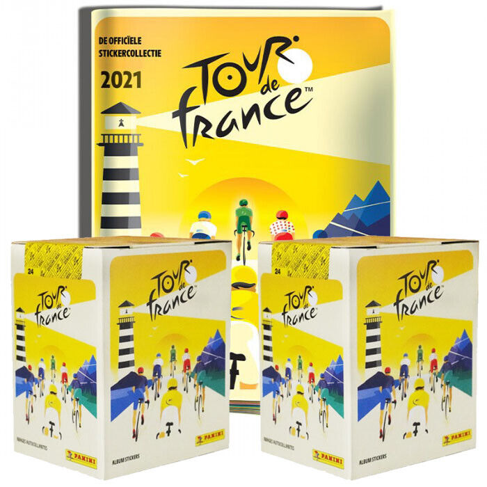 Tour de France Outlet ☆ Free Shipping 2021 PANINI 2 Album NEW + Boxes