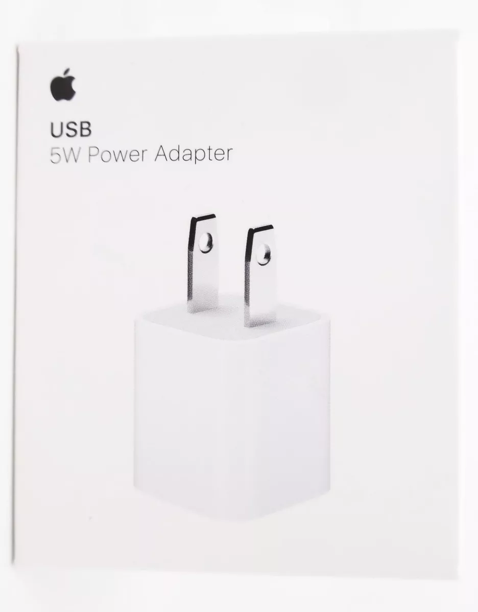 Genuine Apple 5W USB Power Adapter for Wall Outlet MD810LL/A Model