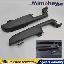 Front Left+Right Door Armrest Handle For GMC Yukon Chevy Suburban/Tahoe 1999-06
