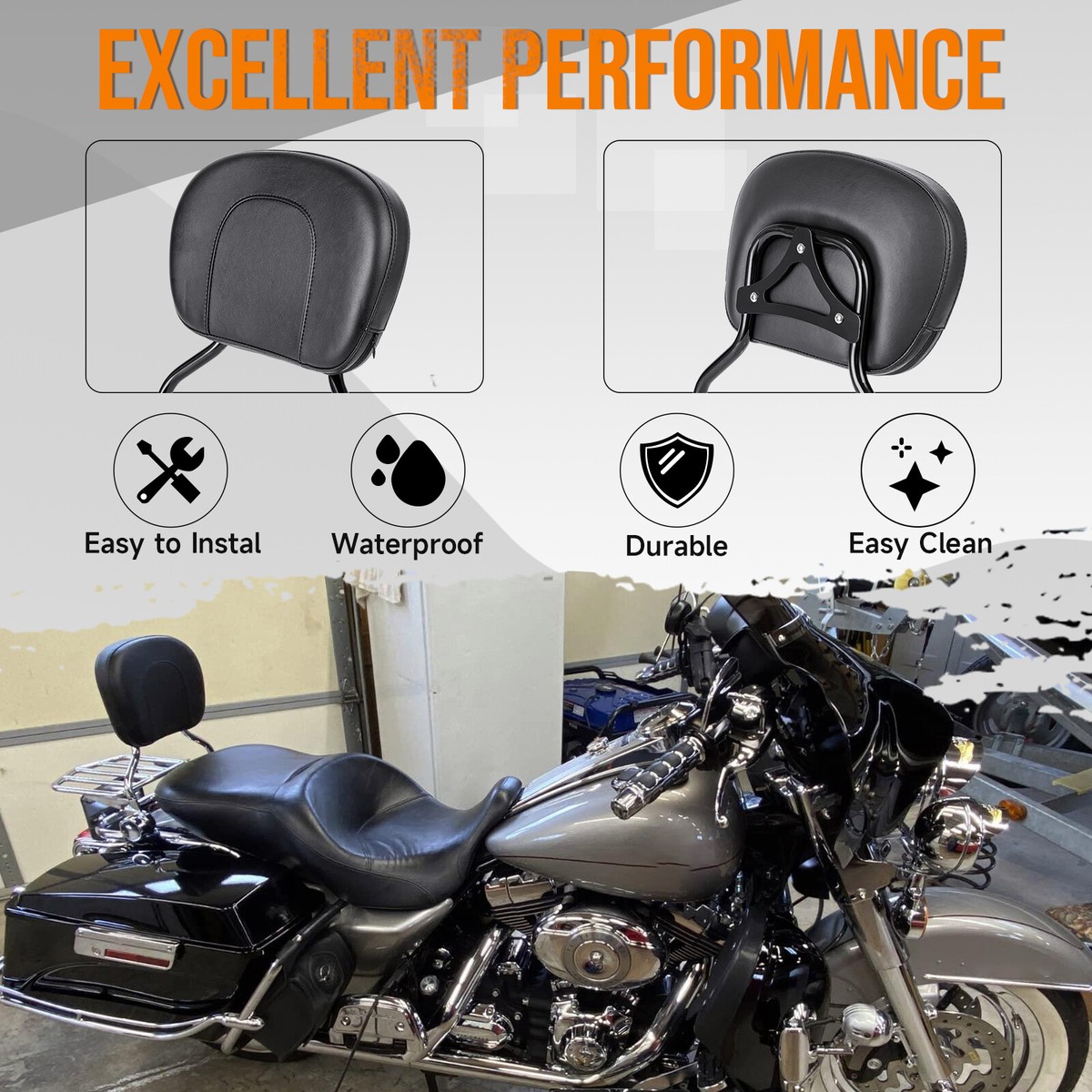 Sissy Bar For Harley Davidson Road King At Liam Mckillop Blog