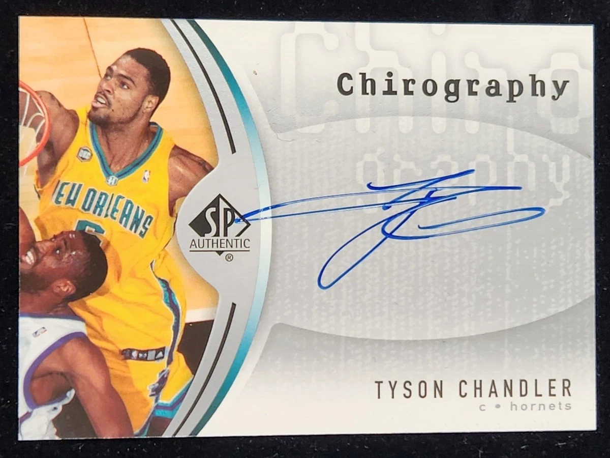 Upper Deck Tyson Chandler Basketball Autographed Sports Trading