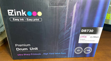 2 PCS EZInk DR 730 Compatible Drum Black Replacement for Brother CP DCP HL MFC