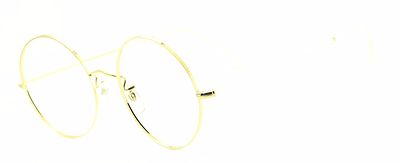 B.O.I.C. (SAVILE ROW) ENGLAND Gold 54x20mm Rund RX Brillengestell Brille