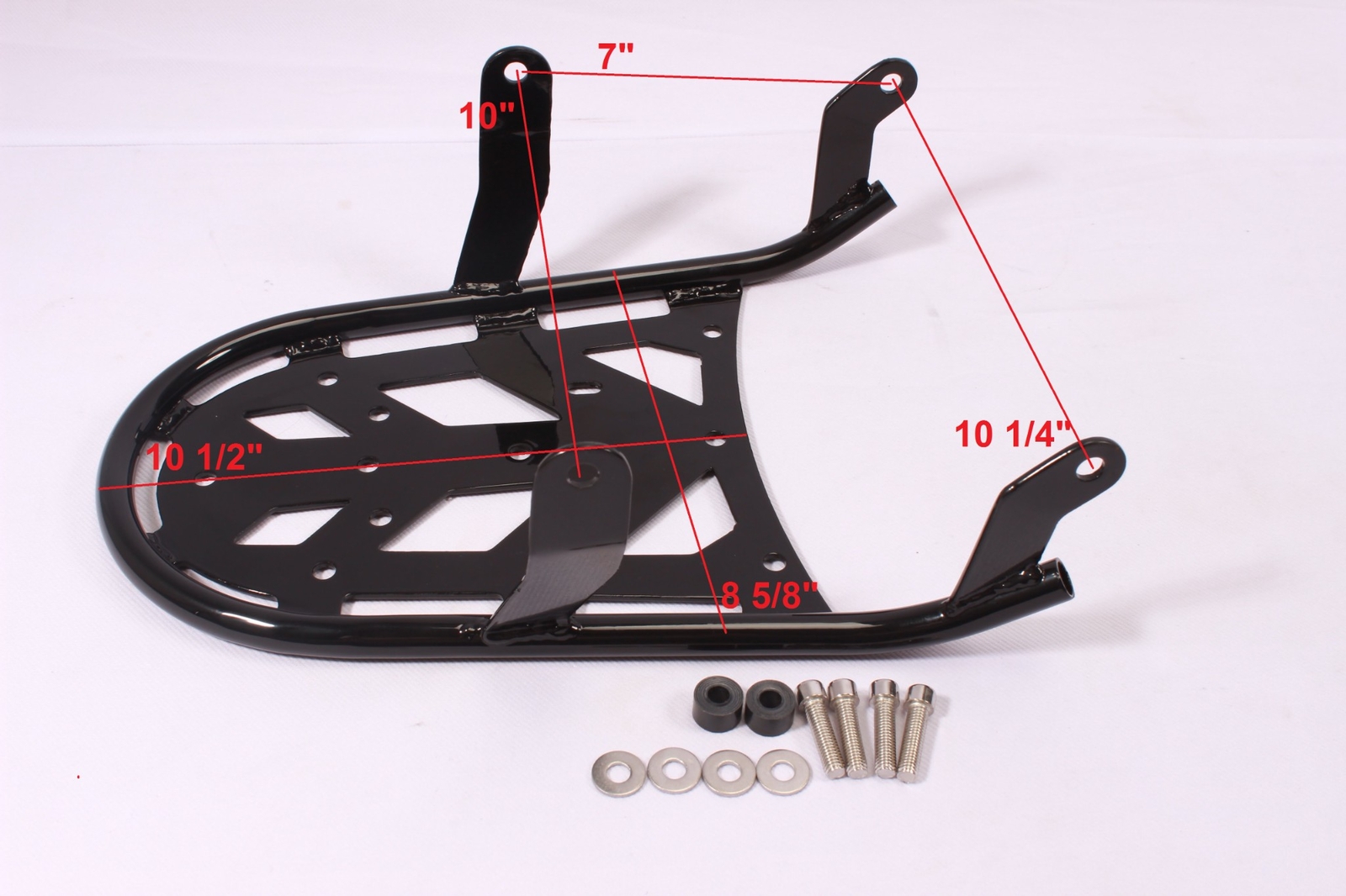Rear Luggage Rack Custom 4 Suzuki DR650 Enduro DR650SE DR 650 650SE 96 ...