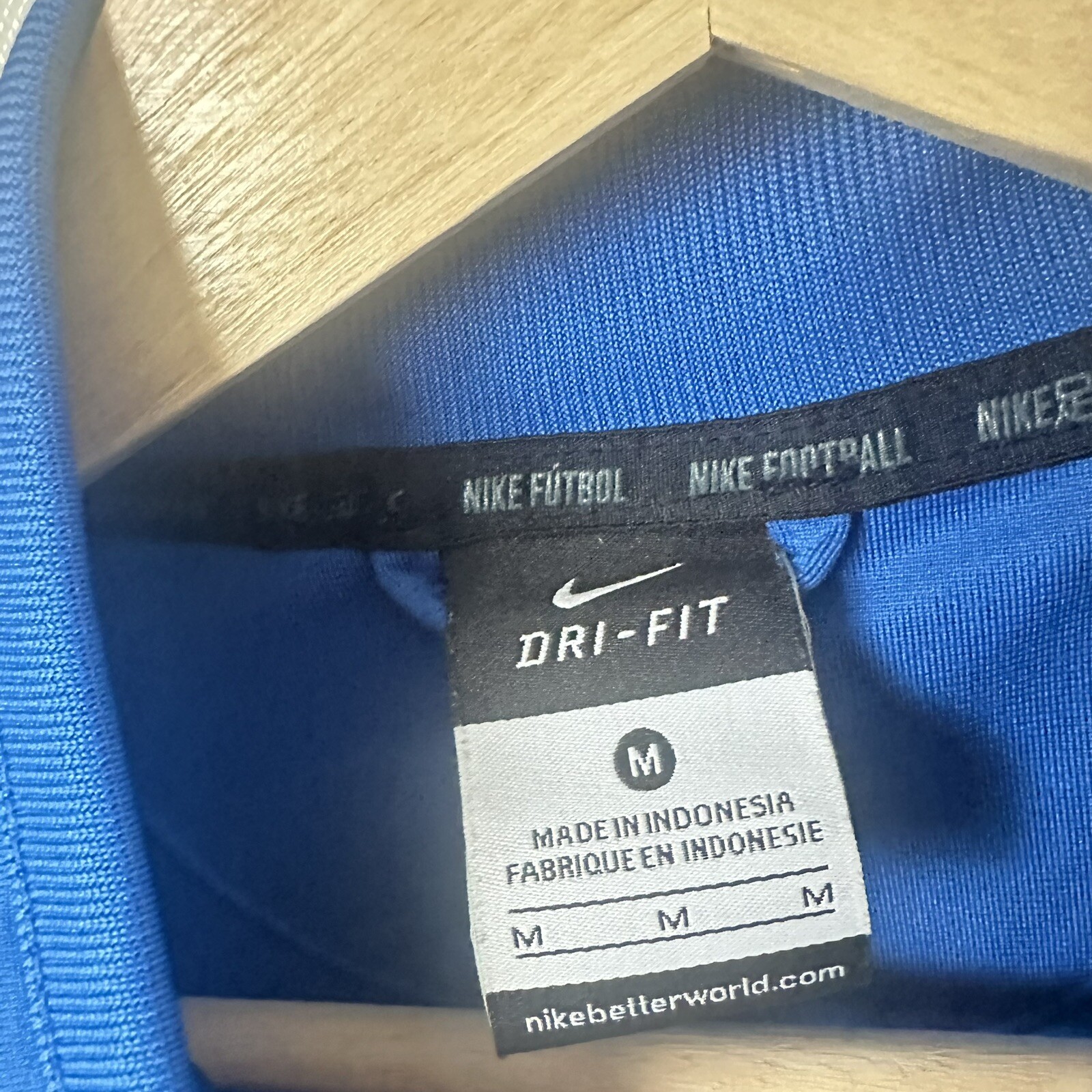 SACAI X NIKE Nike DriFit Giacca Calcio Uomo Blu Medio Track Zip Colorado Storm Blokecore