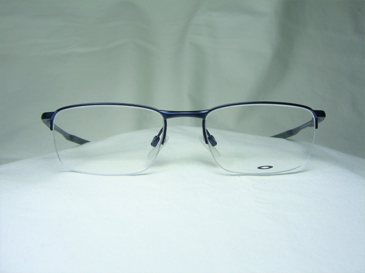 Oakley eyeglasses Titanium half rim square frames, men's, women's