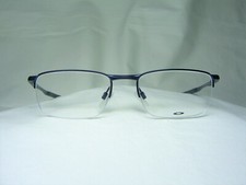 Oakley eyeglasses Titanium half rim square frames, men's, women's, NOS high tech