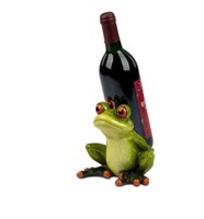 768179 Flaschenhalter Frosch 15 X 15Cm Aus Kunststein Gefertigt StüCkpreis