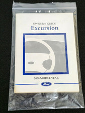 New Original OEM 2000 Ford Excursion SUV Owners, Operators, Maintenance, Manual