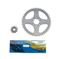 Kettensatz Passend FüR MBK 50 X-Limit 1997+2001 - Yamaha 50 DTR 1997+2001 420 1