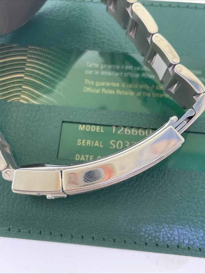 Rolex Sea Dweller 126600 43mm Box booklets and 2021 Warranty Card - Image 2 of 4