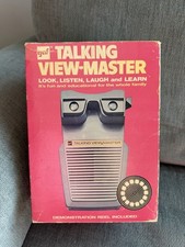 Vintage GAF Talking View-Master w/ Demonstration Reel Tested/Works