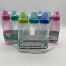 NEW SEALED Evenflo Classic Baby Bottle 8 oz. 9 Bottles Total
