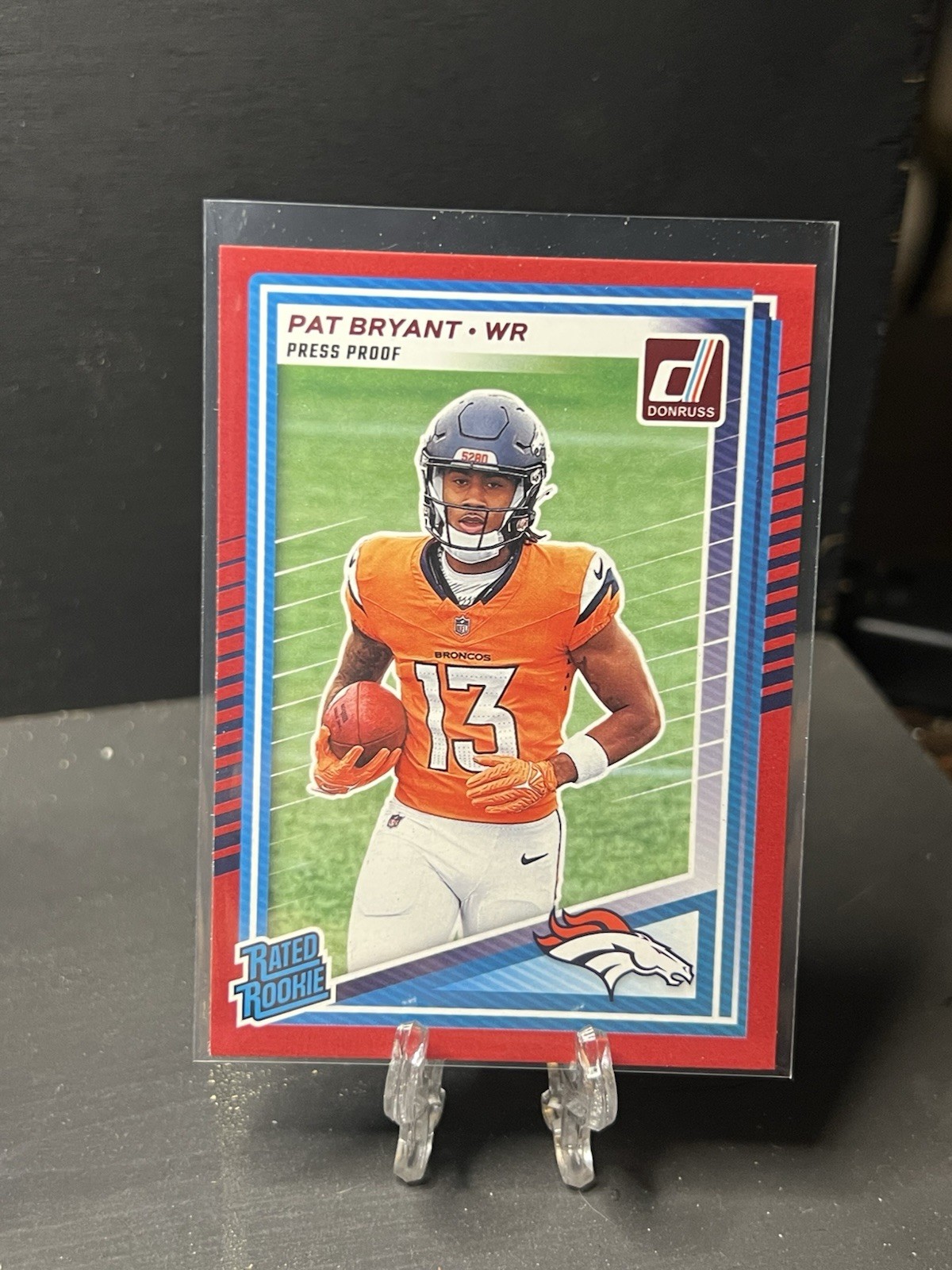 2025 Panini Donruss - Rated Rookie Pat Bryant #336 Press Proof Red (RC)