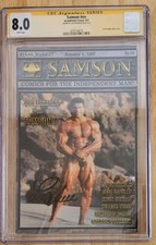 Samson 1 CGC SS 8.0 Signed By Lou Ferrigno Cover Comic 1997 