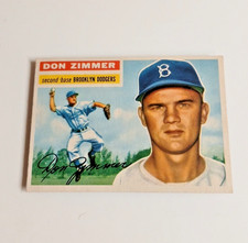 1955 Topps - Don Zimmer #92 (Rookie Card). rookie card picture