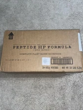 Liquid Hope Meal Replacement Organic Peptide HP Formula 24 pk EXP 01/10/2027 NEW