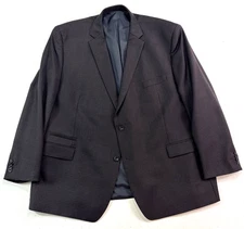 Michael Kors 52R brown micro check wool blazer jacket sport suit coat executive