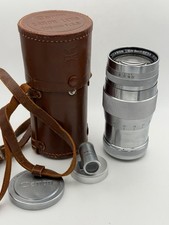 Canon 135mm f3.5 LTM Mount Lens with Viewfinder and Case