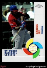 2009 Topps Chrome World Baseball Classic Refractors #W17 Carlos Lee 277/500