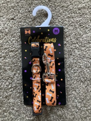 Dog Collar And Leash Set Size Medium